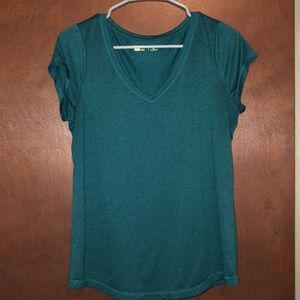 Teal athletic top